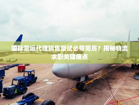 国际货运代理销售面试必带简历?揭秘物流求职关键痛点 国际货运代理销售面试必带简历?揭秘物流求职关键痛点