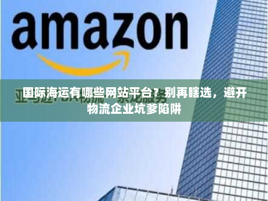 国际海运有哪些网站平台？别再瞎选，避开物流企业坑爹陷阱