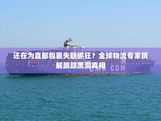 还在为直邮包裹失联抓狂?全球物流专家拆解跟踪黑洞真相 还在为直邮包裹失联抓狂?全球物流专家拆解跟踪黑洞真相