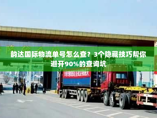 韵达国际物流单号怎么查？3个隐藏技巧帮你避开90%的查询坑