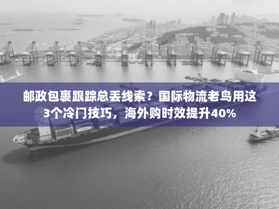 邮政包裹跟踪总丢线索？国际物流老鸟用这3个冷门技巧，海外购时效提升40%