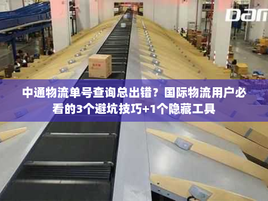 中通物流单号查询总出错？国际物流用户必看的3个避坑技巧+1个隐藏工具