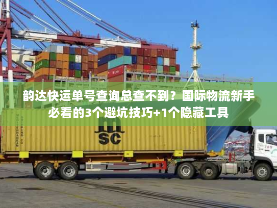 韵达快运单号查询总查不到？国际物流新手必看的3个避坑技巧+1个隐藏工具
