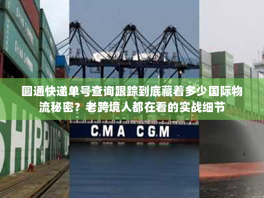 圆通快递单号查询跟踪到底藏着多少国际物流秘密？老跨境人都在看的实战细节