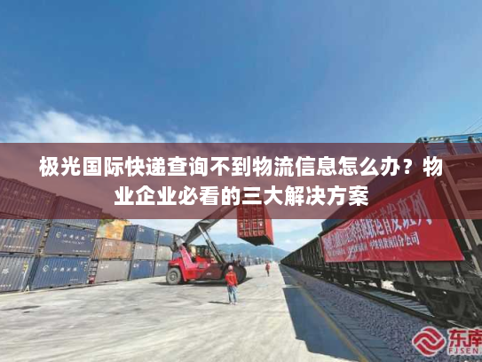 极光国际快递查询不到物流信息怎么办？物业企业必看的三大解决方案