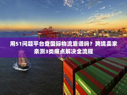 用51问题平台查国际物流靠谱吗？跨境卖家亲测3类痛点解决全流程