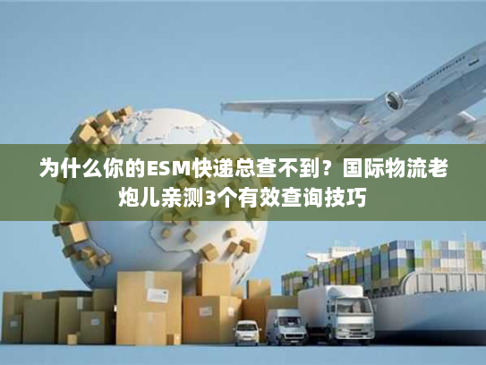 为什么你的ESM快递总查不到？国际物流老炮儿亲测3个有效查询技巧
