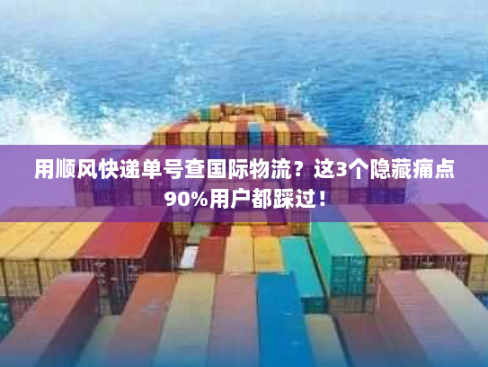 用顺风快递单号查国际物流？这3个隐藏痛点90%用户都踩过！