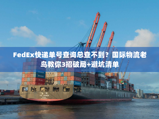 FedEx快递单号查询总查不到？国际物流老鸟教你3招破局+避坑清单