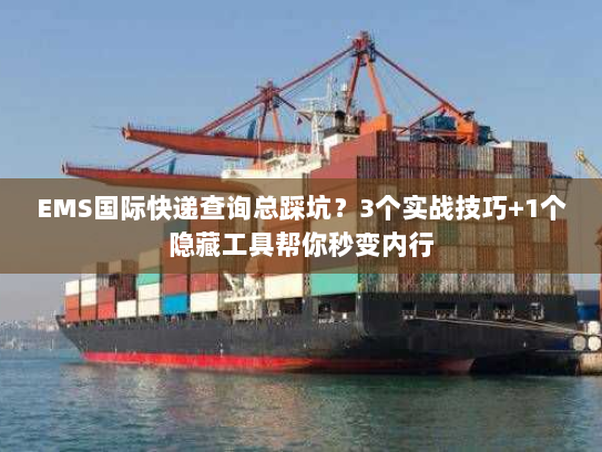 EMS国际快递查询总踩坑？3个实战技巧+1个隐藏工具帮你秒变内行