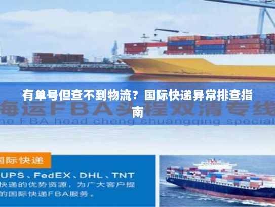 有单号但查不到物流?国际快递异常排查指南 有单号但查不到物流?国际快递异常排查指南