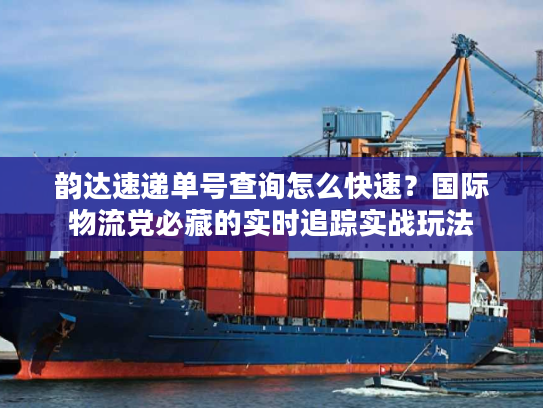 韵达速递单号查询怎么快速？国际物流党必藏的实时追踪实战玩法