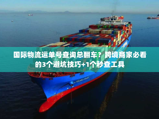 国际物流运单号查询总翻车？跨境商家必看的3个避坑技巧+1个秒查工具
