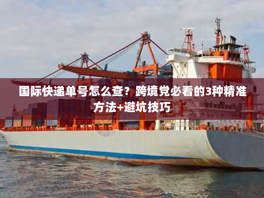 国际快递单号怎么查？跨境党必看的3种精准方法+避坑技巧