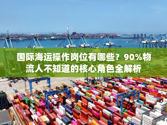 国际海运操作岗位有哪些？90%物流人不知道的核心角色全解析