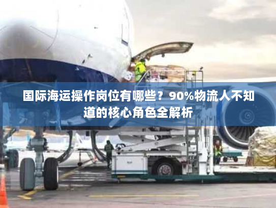 国际海运操作岗位有哪些？90%物流人不知道的核心角色全解析