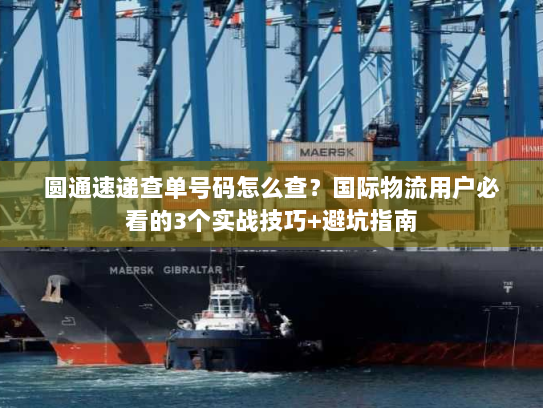 圆通速递查单号码怎么查?国际物流用户必看的3个实战技巧+避坑指南 圆通速递查单号码怎么查?国际物流用户必看的3个实战技巧+避坑指南