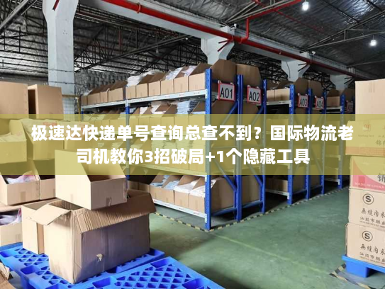 极速达快递单号查询总查不到？国际物流老司机教你3招破局+1个隐藏工具