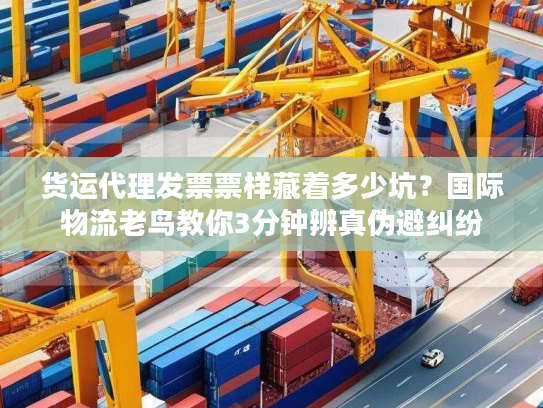 货运代理发票票样藏着多少坑？国际物流老鸟教你3分钟辨真伪避纠纷