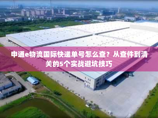 申通e物流国际快递单号怎么查？从查件到清关的5个实战避坑技巧