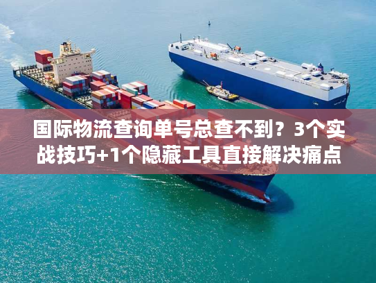国际物流查询单号总查不到?3个实战技巧+1个隐藏工具直接解决痛点 国际物流查询单号总查不到?3个实战技巧+1个隐藏工具直接解决痛点