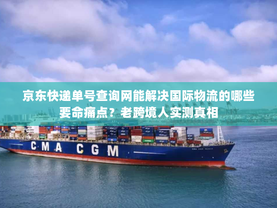 京东快递单号查询网能解决国际物流的哪些要命痛点？老跨境人实测真相