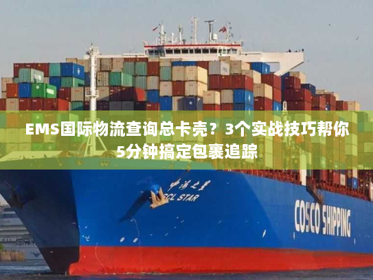 EMS国际物流查询总卡壳？3个实战技巧帮你5分钟搞定包裹追踪