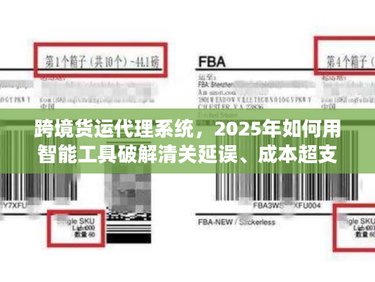 跨境货运代理系统，2025年如何用智能工具破解清关延误、成本超支两大死穴？