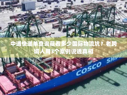 中通快递单查询藏着多少国际物流坑？老跨境人用3个案例说透真相