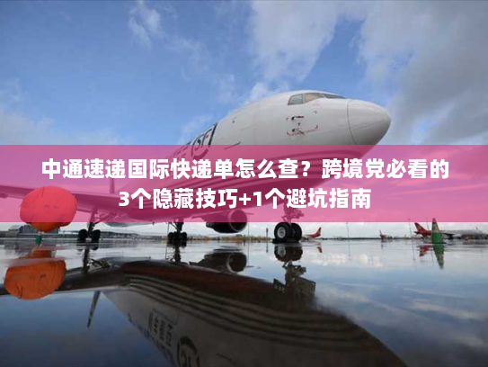 中通速递国际快递单怎么查？跨境党必看的3个隐藏技巧+1个避坑指南