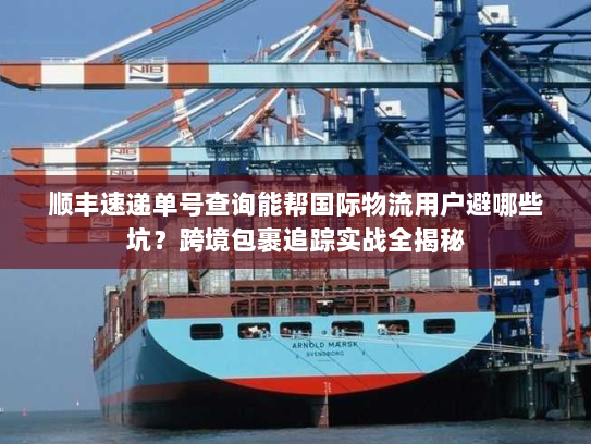 顺丰速递单号查询能帮国际物流用户避哪些坑？跨境包裹追踪实战全揭秘
