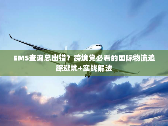 EMS查询总出错？跨境党必看的国际物流追踪避坑+实战解法