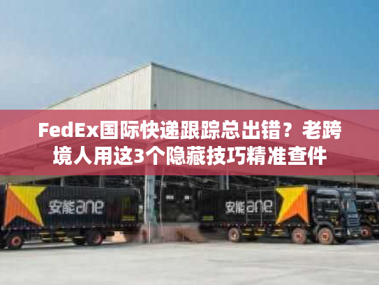 FedEx国际快递跟踪总出错？老跨境人用这3个隐藏技巧精准查件