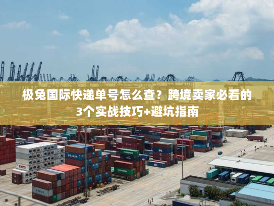 极兔国际快递单号怎么查？跨境卖家必看的3个实战技巧+避坑指南