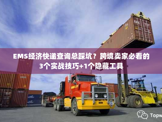 EMS经济快递查询总踩坑？跨境卖家必看的3个实战技巧+1个隐藏工具