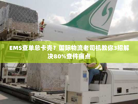 EMS查单总卡壳？国际物流老司机教你3招解决80%查件痛点