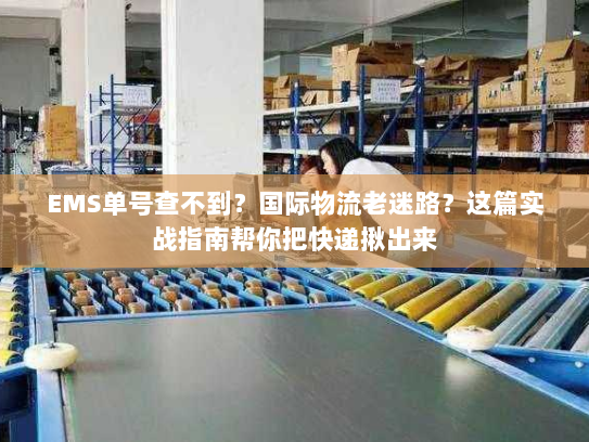 EMS单号查不到？国际物流老迷路？这篇实战指南帮你把快递揪出来