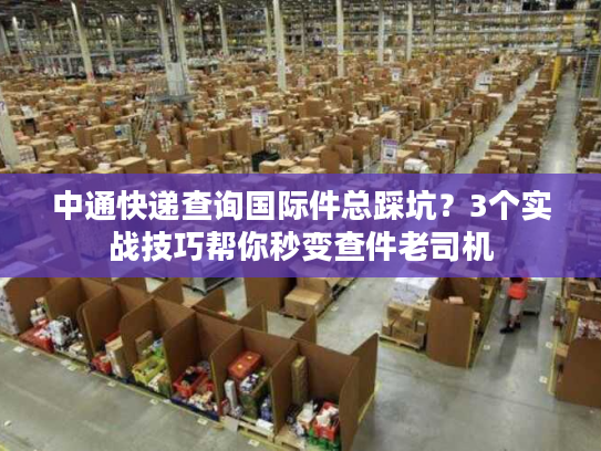 中通快递查询国际件总踩坑？3个实战技巧帮你秒变查件老司机