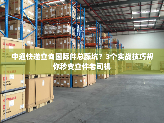 中通快递查询国际件总踩坑？3个实战技巧帮你秒变查件老司机