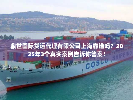 鼎世国际货运代理有限公司上海靠谱吗？2025年3个真实案例告诉你答案！