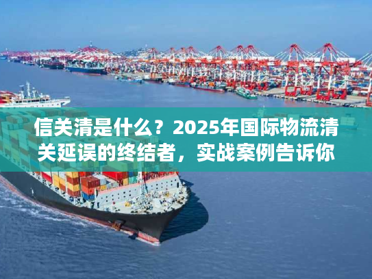 信关清是什么？2025年国际物流清关延误的终结者，实战案例告诉你答案