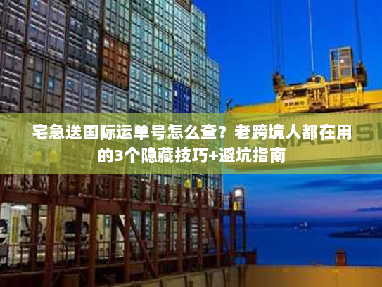 宅急送国际运单号怎么查？老跨境人都在用的3个隐藏技巧+避坑指南