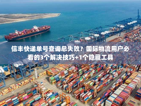 信丰快递单号查询总失败？国际物流用户必看的3个解决技巧+1个隐藏工具