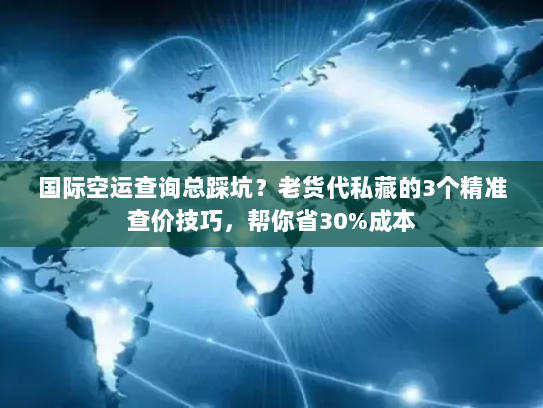 国际空运查询总踩坑？老货代私藏的3个精准查价技巧，帮你省30%成本