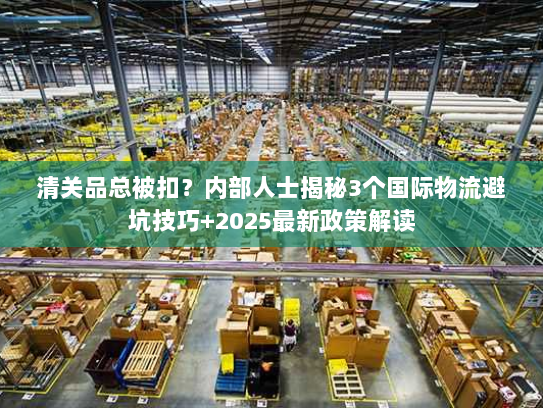 清关品总被扣？内部人士揭秘3个国际物流避坑技巧+2025最新政策解读