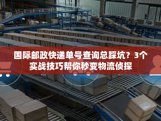 国际邮政快递单号查询总踩坑？3个实战技巧帮你秒变物流侦探