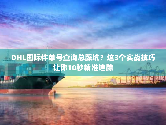 DHL国际件单号查询总踩坑？这3个实战技巧让你10秒精准追踪