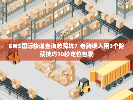 EMS国际快递查询总踩坑？老跨境人用3个隐藏技巧10秒定位包裹