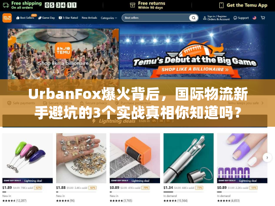 UrbanFox爆火背后，国际物流新手避坑的3个实战真相你知道吗？