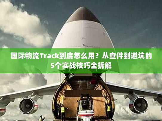 国际物流Track到底怎么用？从查件到避坑的5个实战技巧全拆解